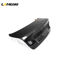 LANGyu Modification F10 F18 Type-CSL Couvercle de coffre arrière en fibre de carbone pour BMW Série 5 F10