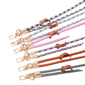 Factory Custom 7mm Outdoor Mobile Phone <b>Lanyard</b> with Crossbody Necklace <b>Polyester</b> Material Phone Strap - Product Image 1