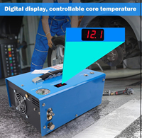 Compresseur d'air PCP 12v 4500Psi 30mpa 300Bar 350w Compresseur d'air PCP Pompe électrique avec transformateur Submersible