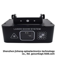Projecteur laser de scène à balayage haute vitesse 1W RGB 30K-60Kpps pour DJ, discothèque, fête, club