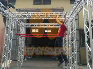 Jeux en plein air Simple, <span class=keywords><strong>bricolage</strong></span> de guerrier Ninja, barres de singe en métal, cadre d'escalade pour adultes, en promotion - Product Image 4