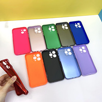 Honatop Jelly Glitter Solid Color TPU Antichoc Silicone Pour Xiaomi Redmi Note 8 9 10 11 12 Pro Plus 4G/5G Mobile Phone Case