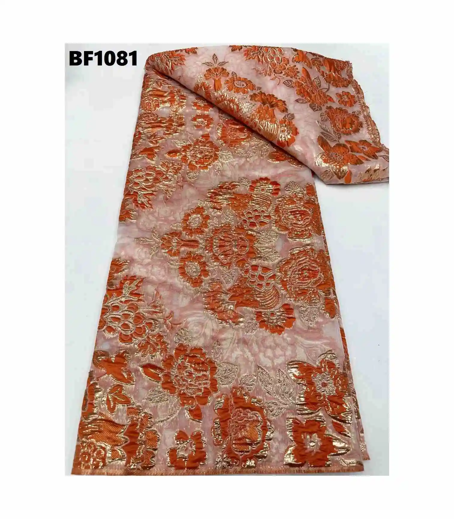 Embroidery High Quality Bazin Brocade Fabric Damask Lace Dress Fashion Jacquard Brocade