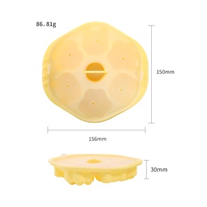 Stampi in Silicone 3D a Forma di Animali e Cartoni Animati per Alimenti per Bambini, Torte, Gelati, Riutilizzabili e Pieghevoli, Personalizzabili per la Festa della Mamma - Product Image 6