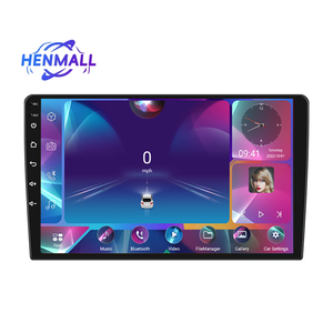 HENMALL 9 pulgadas 2Din <span class=keywords><strong>Android</strong></span> Qualcomm 1280*800 IPS pantalla táctil 8 Core DSP <span class=keywords><strong>Player</strong></span> Carplay Auto coche Multimedia REPRODUCTOR DE DVD para coche - Product Image 1