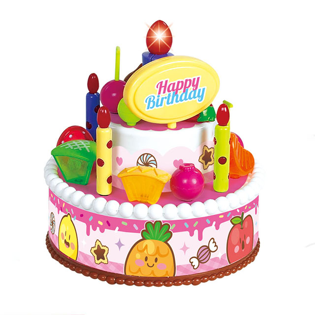 Juguete de rompecabezas de limo con forma de pastel de cumpleaños de a Juguete de rompecabezas de limo con forma de pastel de cumpleaños de a