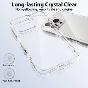 เคสโทรศัพท์แบบแม่เหล็กป้องกันการขีดข่วน PC TPU สีเหลืองใสเคสโทรศัพท์กันกระแทกสำหรับ <span class=keywords><strong>iPhone</strong></span> 16 <span class=keywords><strong>Pro</strong></span> PROMAX ออกใหม่2024 - Product Image 6