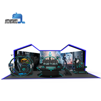 Parque Temático de Realidad Virtual de 100m, Área de Juegos Comercial Interior para Niños, Equipo de Realidad Virtual de Alta Capacidad, 500kg, 4-12 Máquinas VR