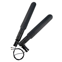 Antenne UFL en caoutchouc pour routeur, connecteur SMA mâle, 5dBi LTE 4G 2700MHz, avec câble Pigtail 12cm RG1.13