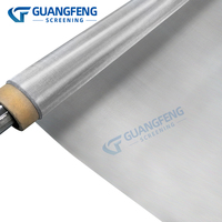 Guangfeng OEM 20 30 50 100 200 300 400 500 1000 Micron 304 316 316L Tamis filtrant en treillis métallique en acier inoxydable, Tamis vibrant