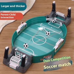 Interaktif eğitim masaüstü oyuncak çocuk çift savaş masa futbol oyunu Boys için sınır ötesi plastik oyuncak - Product Image 1