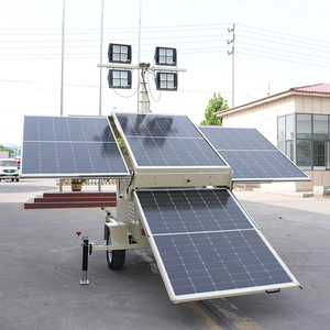 Torre de Iluminación Solar Hidráulica Móvil con 4 Paneles <span class=keywords><strong>Solares</strong></span>, <span class=keywords><strong>Precio</strong></span> de Fábrica - Product Image 2