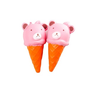 Juguete Antiestrés de PU Monocromático con Cabeza de Oso, de Rebote Lento, Marca JO, Nuevo, Unisex, Regalo Decorativo - Product Image 5