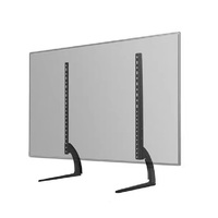 Hochwertiger individueller tv-ständer modern mit montage 36-75 zoll tv fernseher wasserdichter tisch stahl schreibtisch bildschirme für lkw d702
