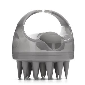 Brosse de massage du cuir chevelu avec distributeur de shampoing, style 2024, en silicone, pour le lavage des cheveux - Product Image 1