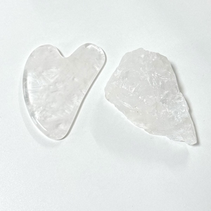 Planche de Guasha en Jade Cristal Blanc Transparent Naturel au Meilleur Prix d'Usine pour le Visage - Product Image 4