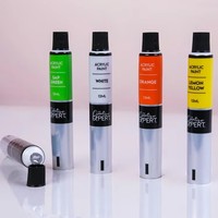 Emballage cosmétique personnalisé en aluminium laminé ABL non toxique de 20g 30g, cylindre en PE vide, emballage en plastique avec bouchon à visser