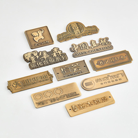 Insigne personnalisé en laiton gravé au laser plaques en laiton plaque signalétique en aluminium anodisé logo étiquette ss plaque signalétique en métal en acier inoxydable