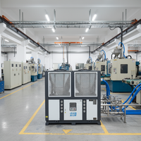 Refroidisseur de glycol sanitaire 40HP 40 tonnes refroidi par air avec compresseur et pompe pour la fermentation des boissons et le refroidissement des produits alimentaires