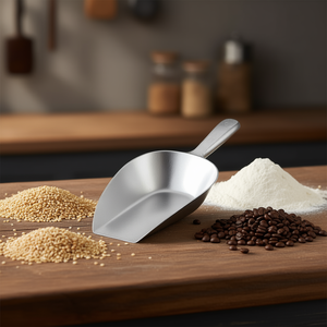 WileSCO Weighing Scoop 1600g 400mm Light Alloy <b>Measuring</b> <b>Tool</b> - Product Image 3