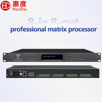 Processore Audio Digitale Professionale ADI DSP Mixer a 16 Canali con Soppressione del Feedback DP1616