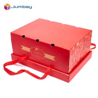 Emballage cadeau imprimé avec logo personnalisé, emballage alimentaire vide pour fruits secs, boîte en papier pour cadeaux de fruits secs