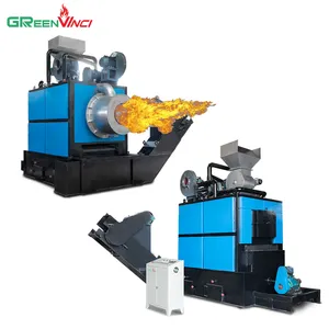 Greenvinci Fabriek Oem Aangepaste Hoge Efficiëntie Verticale Gemakkelijk Bedienen Automatische Biomassa Zaagsel Pellet Brander Voor Stoomketel