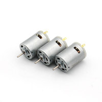 Vente directe usine – Moteur CC miniature à balais personnalisable, couple élevé, 12V 24V 7600RPM 380SA, pour appareils électroménagers et accessoires automobiles
