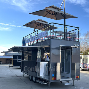 Remolque de Comida Conlin, Carrito de Comida de Dos Pisos, Carro de Comida Rápida en Venta - Product Image 3