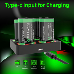 <span class=keywords><strong>X</strong></span> Hộp điều khiển GAMEPAD 4x2600mwh pin đặt sạc đứng cho <span class=keywords><strong>x</strong></span> Hộp loạt <span class=keywords><strong>x</strong></span>/Một/Elite điều khiển - Product Image 3