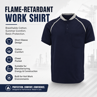 T-shirt de travail pour personnel à manches raglan, col Henley, en fibre de polyester antibactérienne, sans couture, à manches courtes/longues, avec logo personnalisé
