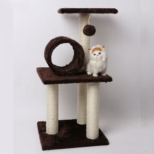 Árbol rascador para gatos único, grande y resistente, con poste de rascado en forma de tronco - Product Image 3