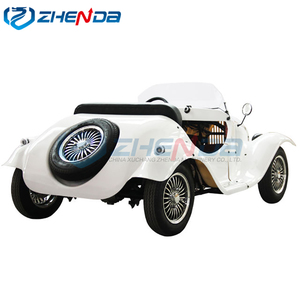 Zhenda New Energy Retro Vehicle Powerful Vintage Electric Buggy Lead Acid <b>Battery</b> Single Classic Car Steel Structure Park - Product Image 3