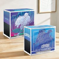Boîte de protection magnétique pour Elite Trainer Box (ETB) et Booster Box Pokémon, en acrylique PMMA transparent, étui de présentation élégant