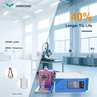Machine de soudage à ultrasons JHN 5000W pour batteries NCA, véhicules électriques, systèmes de stockage d'énergie, outils électriques CE