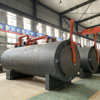 Mesin Biochar Kontinu dengan Tungku Retort Arang Horizontal, Tungku Karbonisasi Cuka Kayu untuk Tungku Karbonisasi