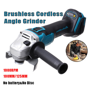 125Mm Elektrische Mini Borstelloze Houthaakse Slijper 1000W Draagbare Variabele Snelheid Zware Draadloze Compacte Haakse Slijper - Product Image 6