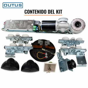 Opérateur de porte coulissante automatique <span class=keywords><strong>OUTU</strong></span> ES200 avec moteur silencieux pour système de porte en verre commercial - Product Image 3