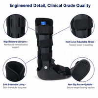 Bottes de marche orthopédiques respirantes et ajustables pour fracture, support OEM pour chaussures en gros, qualité médicale supérieure, classe I, usage hospitalier, unisexe
