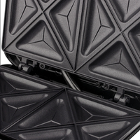 RAF 850W personnalisé 8 tranches revêtement antiadhésif pain grille-pain 850W petit déjeuner Sandwich Maker uniforme chaleur