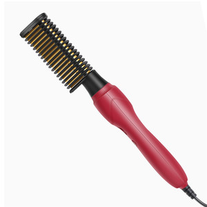 Electric Hair Straightener Comb With <b>Curling</b> And Straightening Function For Dry And Wet Hair 2021 Model - Product Image 5