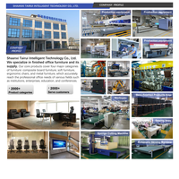 Conjunto de Escritorio Ejecutivo Modular Moderno y Ecológico en Forma de L, Adecuado para Trabajo Administrativo, con Garantía de Dos Años