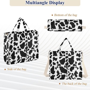 Bolso de Diseñador 2023, Bolso de Mujer de Marca Famosa, Bolso de Lujo Francés con Estampado de Vaca Personalizado para Damas - Product Image 5