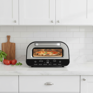 <span class=keywords><strong>Four</strong></span> à <span class=keywords><strong>pizza</strong></span> tout-en-un de 12 pouces pour comptoir, <span class=keywords><strong>four</strong></span> à <span class=keywords><strong>pizza</strong></span> <span class=keywords><strong>d</strong></span>'intérieur, friteuse à air avec 800 ℉   <span class=keywords><strong>Four</strong></span> grille-pain électrique avec 6 styles pré<span class=keywords><strong>d</strong></span>éfinis - Product Image 6