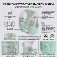 Gilet d'hydratation léger et écologique pour la course à pied, unisexe, respirant, anti-humidité, en maille 3D, portable pour les longues distances