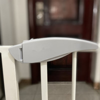 Moderna Barrera de Seguridad de Plástico para Escaleras, Puerta para Mascotas, Valla para Niños, Puerta para Bebés