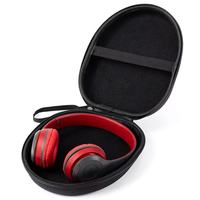 Sony WH-CH520 ZX110 ZX300 Sac de rangement de voyage Grand étui noir pour casque d'écoute avec fermeture à glissière Durable et élégant