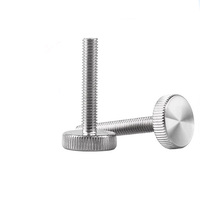 Vis à oreilles en acier inoxydable 304 de haute qualité, fabrication directe d'usine, tête ronde, bouton de réglage GB835, M2 M4 M6 M8 M10, en stock