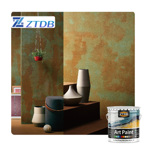 Muestra Gratuita de Pintura Decorativa para Paredes Interiores Resistente al Óxido, Revestimiento Líquido Acrílico con <span class=keywords><strong>Efecto</strong></span> <span class=keywords><strong>Cobre</strong></span>, Aplicación con Espátula - Product Image 6