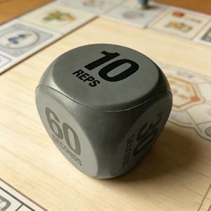 Nouvelles balles anti-stress en mousse PU avec logo personnalisé, jouet en forme de dés, vente en gros, balles anti-stress douces pour cadeau promotionnel - Product Image 3